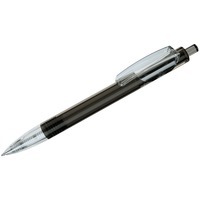 TRIS LX, ручка шариковая, прозрачный серый/прозрачный белый, пластик