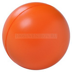 Фото Антистресс "Мяч", оранжевый, D=6,3см, вспененный каучук