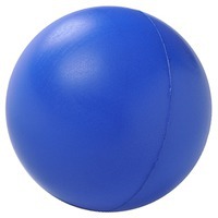 Антистресс Мяч, синий, D=6,3см, вспененный каучук