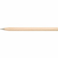 Ручка шариковая деревянная Arica, черные чернила