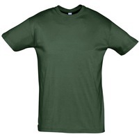 Прикольная футболка REGENT 150 темно-зеленая XS