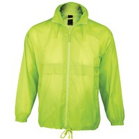 Ветровка легкая из нейлона SURF 210, зеленое яблоко XXL и мужская легкая куртка