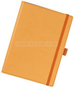 Фото Ежедневник Soft Book, мягкая обложка, недатированный, оранжевый «Адъютант»
