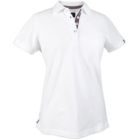 Изображение Рубашка поло женская AVON LADIES, белая XL, мировой бренд James Harvest