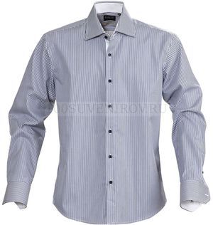 Фото Рубашка мужская в полоску RENO, темно-синяя XL «James Harvest»