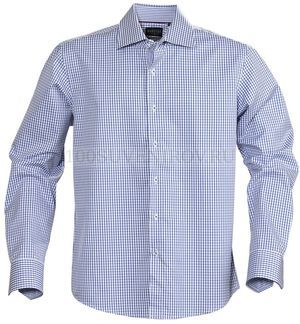 Фото Рубашка мужская в клетку TRIBECA, синяя XL «James Harvest»