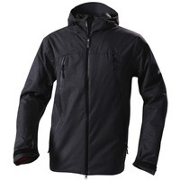 Картинка Куртка мужская JACKSON с капюшоном, черный меланж S, мировой бренд Джэймс Харвест