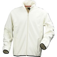 Фото Куртка флисовая мужская LANCASTER, белая с оттенком слоновой кости S от модного бренда James Harvest