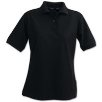 Картинка Рубашка поло женская SEMORA, черная L от знаменитого бренда James Harvest
