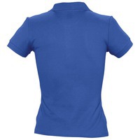 Рубашка поло женская PEOPLE 210 ярко-синяя S