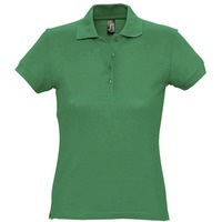 Рубашка поло женская PASSION 170 ярко-зеленая S