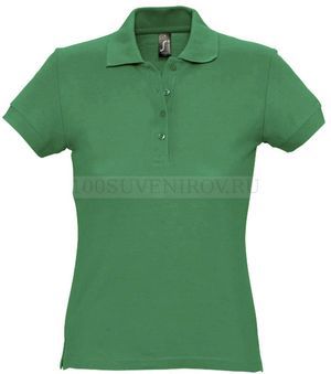 Фото Рубашка поло женская PASSION 170 ярко-зеленая L «Sols»
