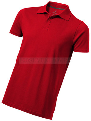 Фото Рубашка-поло "Seller" мужская, красный «Elevate», XL