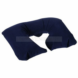 Фото Подушка надувная, темно-синяя (синий)
