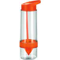 Бутылка для воды с функцией соковыжималки, оранжевая