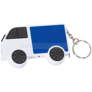 Фото Рулетка в виде автомобиля с набором отверток, синий