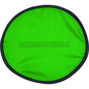 Фото "Летающая" тарелка, зеленая (зеленый, черный)