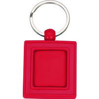 Брелок на ключи с вращающимся элементом,красный