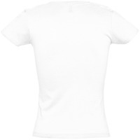 Стильная летняя футболка женская MISS 150, белая