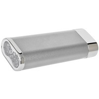 Универсальное зарядное устройство "Light" (5200mAh) с фонариком,10,2х3,9х2,1см,металл