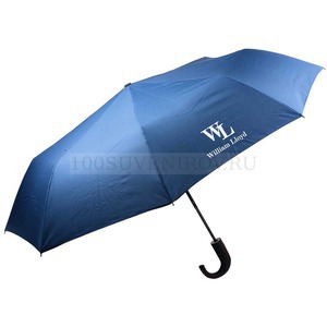 Фото Складной зонт полуавтоматический William Lloyd (синий)