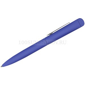 Фото IQ, ручка с флешкой, 4 GB, синий/хром, металл