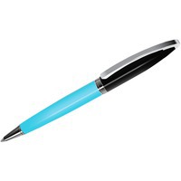 ORIGINAL, ручка шариковая, голубой/черный/хром, металл