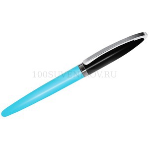 Фото ORIGINAL, ручка-роллер, голубой/черный/хром, металл