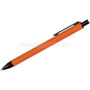 Фото IMPRESS, ручка шариковая,оранжевый/черный, металл