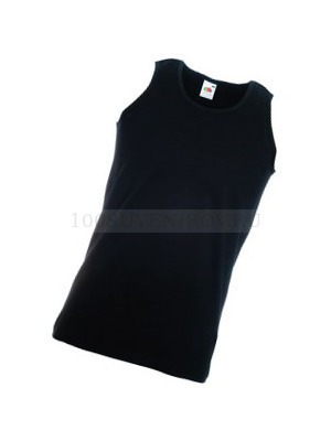 Фото Майка "Athletic Vest", черный_2XL, 100% х/б, 165 г/м2
