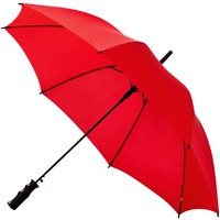 Зонт-трость Полный полуавтоматический 23, красный и маленький размер