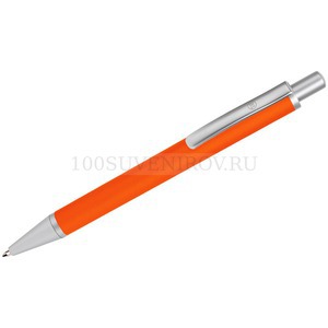Фото CLASSIC, ручка шариковая, оранжевый/серебристый, металл