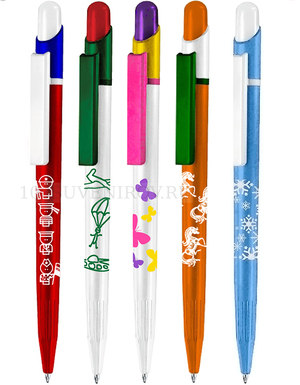 Фото MIR FANTASY, ручка шариковая, пластик (разные цвета)