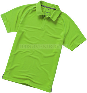 Фото Рубашка-поло "Ottawa" мужская, зеленое яблоко «Elevate», L