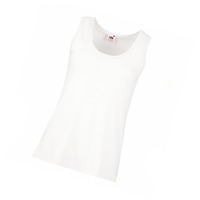 Майка Lady-Fit Valueweight Vest, белый_S, 100% х/б, 160 г/м2