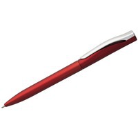 Фотка Ручка шариковая Pin Silver, красная, дорогой бренд Open