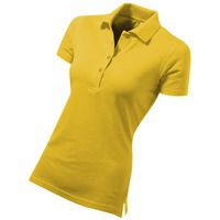 Фото Рубашка поло First женская, золотисто-желтый от популярного бренда US Basic