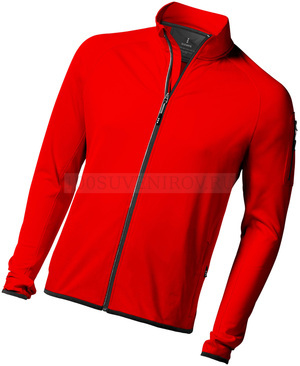 Фото Куртка флисовая "Mani" мужская, красный «Elevate», 2XL