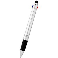 Ручка-стилус шариковая "Burnie" 3-в-1, серебристый