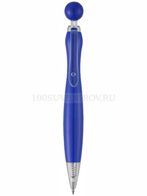 Фото Шариковая ручка Naples (синий, прозрачный)