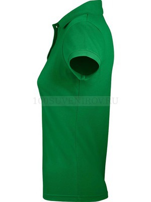 Фото Рубашка поло женская PRIME WOMEN 200 ярко-зеленая XL «Sols»