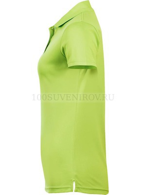 Фото Рубашка поло женская PERFORMER WOMEN 180 зеленое яблоко S «Sols»