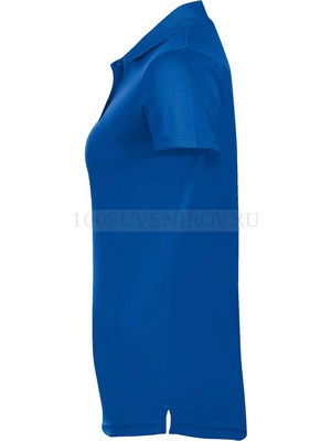 Фото Рубашка поло женская PERFORMER WOMEN 180 ярко-синяя XL «Sols»