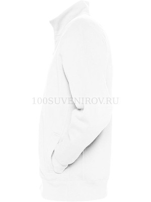Фото Толстовка мужская на молнии SUNDAE 280 белая L «Sols»