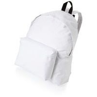 Рюкзак "Urban" с 1 отделением на молнии и внешним карманом, белый
