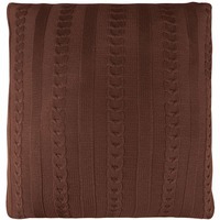 Подушка декоративная Comfort, темно-коричневая (кофейная)