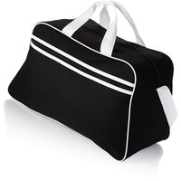 Спортивная недорогая сумка спортивная San Jose, черный, 48,5 х 25,7 х 28 см
