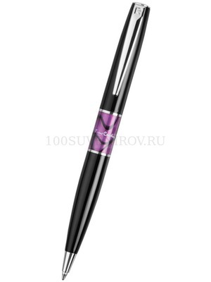 Фото Ручка шариковая Pierre Cardin (черный, фиолетовый, серебристый)