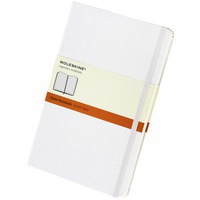 Записная книжка Moleskine Classic (в линейку), Large (13х21см), белый и блокнот для зарисовок