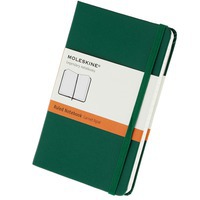 Фото Записная книжка Moleskine Classic (в линейку), Pocket (9х14 см), зеленый